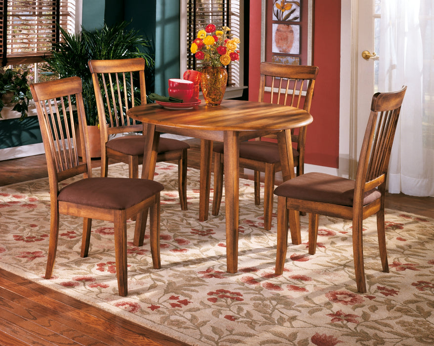 Ashley Express - Berringer Round DRM Drop Leaf Table