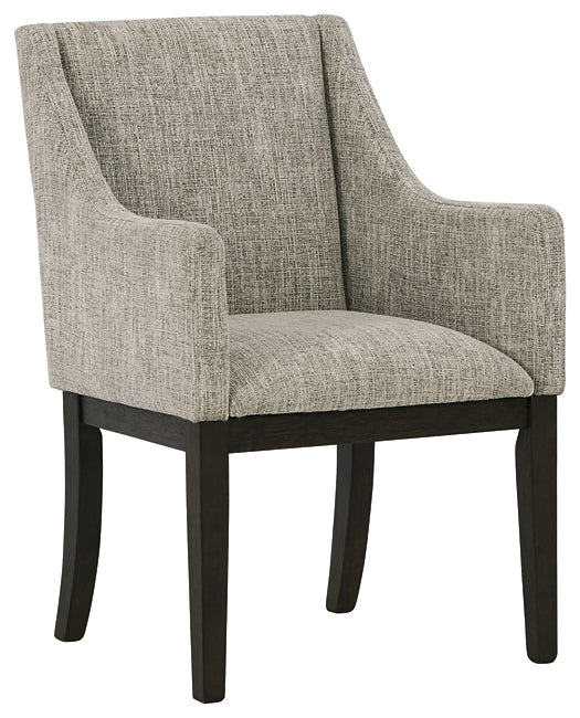 Ashley Express - Burkhaus Dining UPH Arm Chair (2/CN)