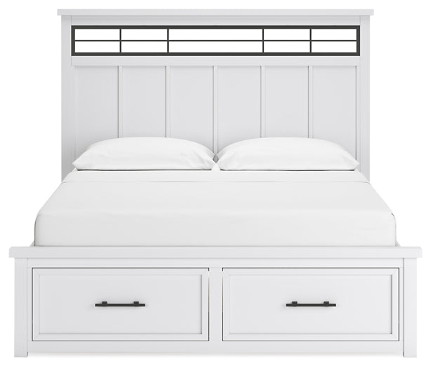 Ashbryn  Panel Storage Bed