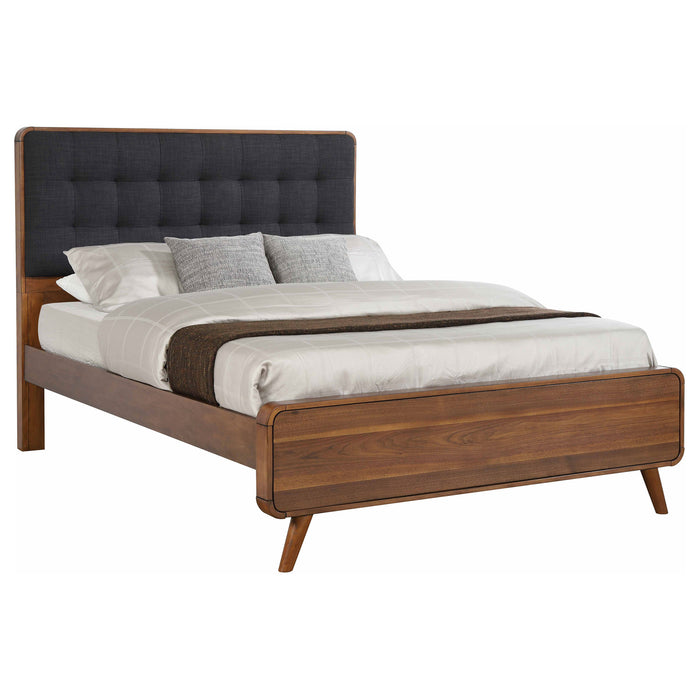 Robyn 5-piece California King Bedroom Set Dark Walnut