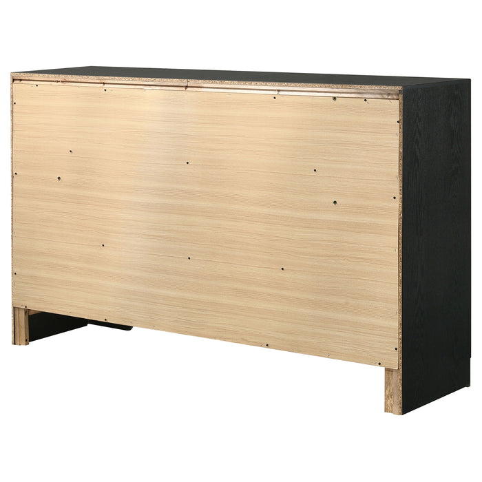 Miranda 7-drawer Dresser Black