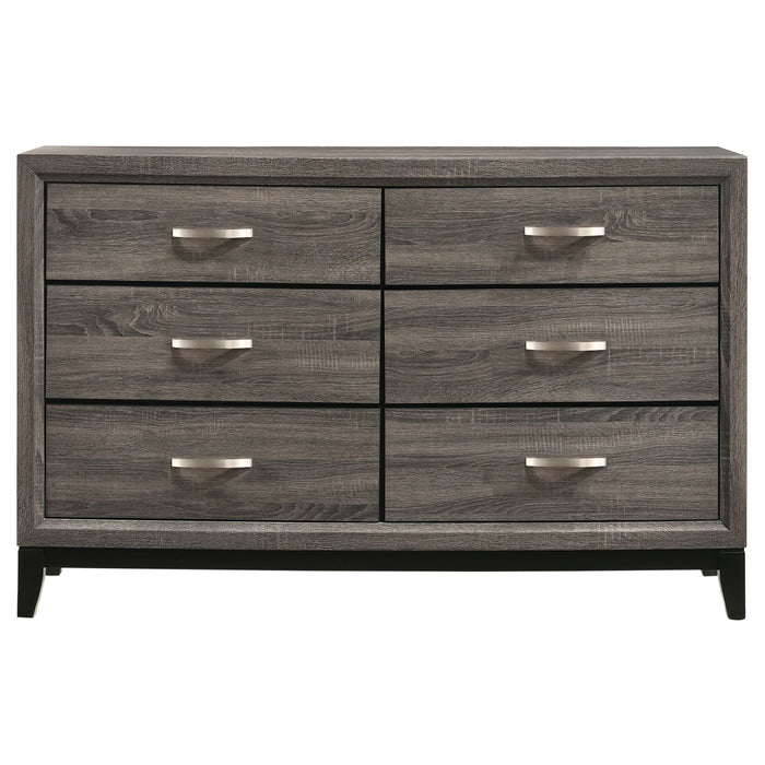 Watson 5-piece Eastern King Bedroom Set Grey Oak