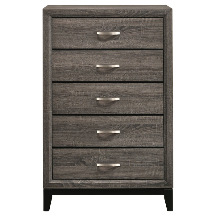 Watson 5-piece California King Bedroom Set Grey Oak