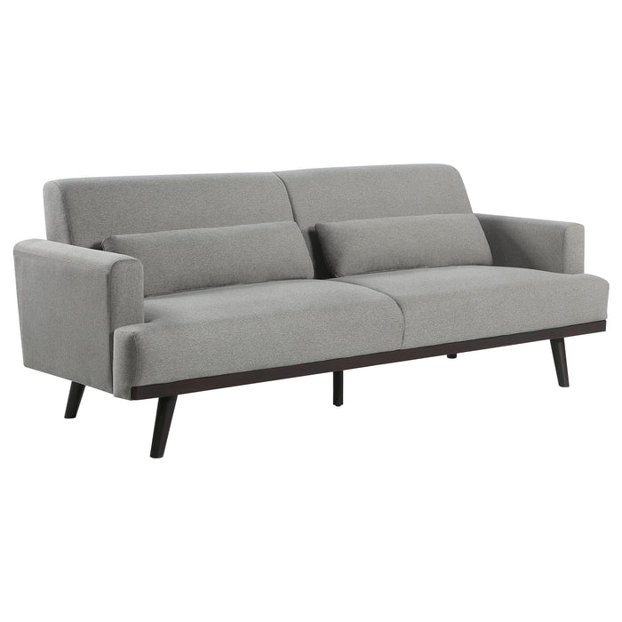 Blake 3-piece Upholstered Track Arm Sofa Set Sharkskin