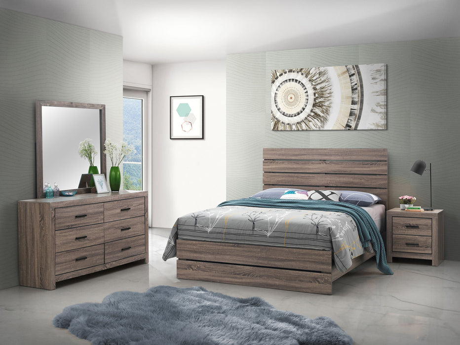 Brantford 4-piece Queen Bedroom Set Barrel Oak