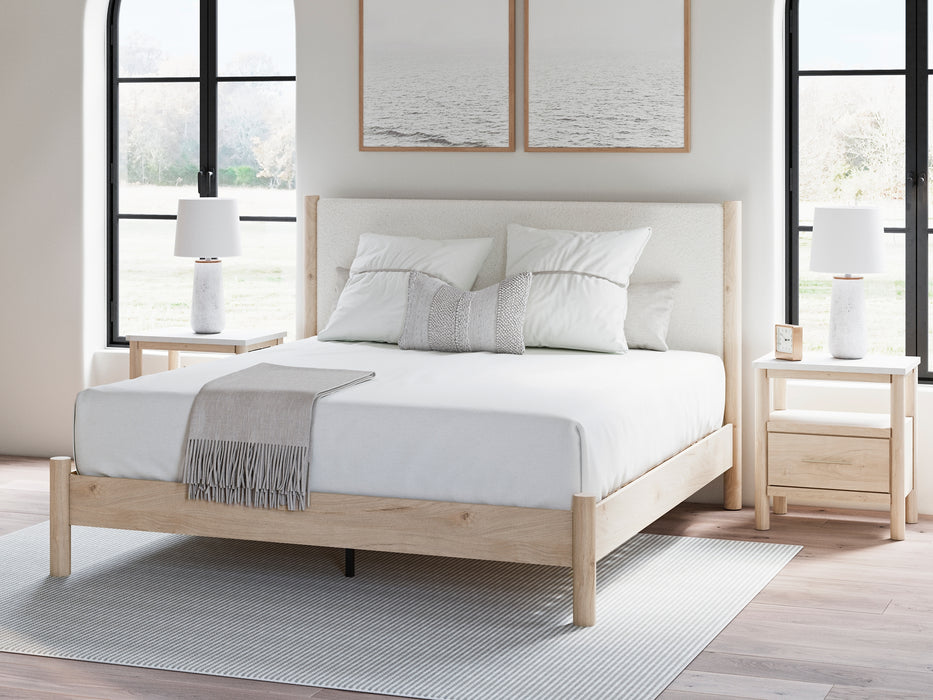 Ashley Express - Cadmori  Upholstered Panel Bed