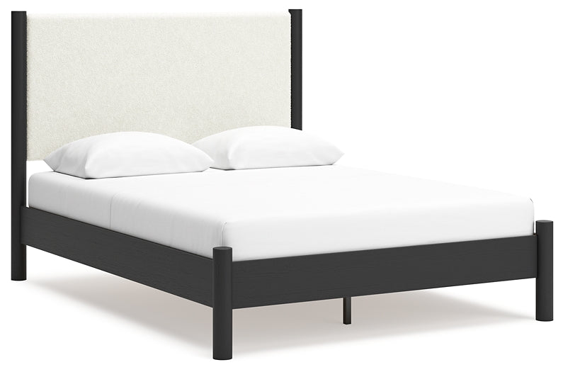 Ashley Express - Cadmori  Upholstered Panel Bed