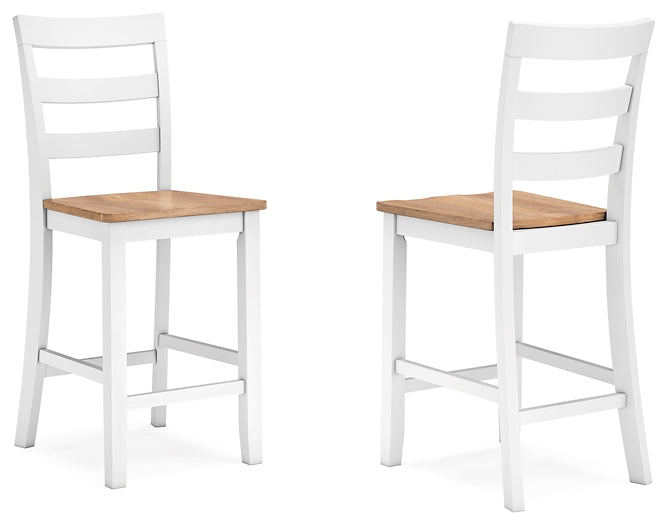 Ashley Express - Gesthaven Counter Height Dining Table and 2 Barstools