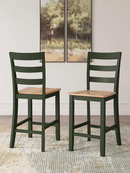 Ashley Express - Gesthaven Counter Height Dining Table and 2 Barstools