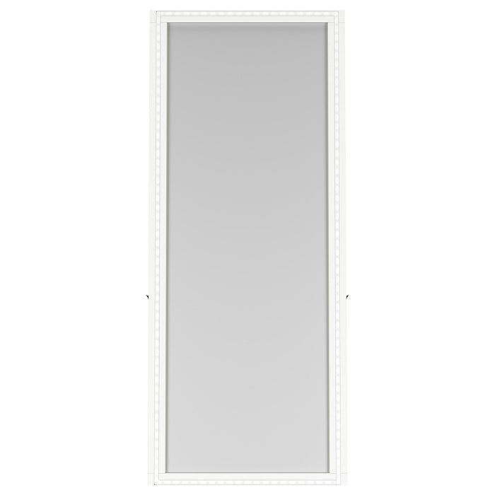 Windrose 28 x 67 Inch Tempered LED Standing Mirror White