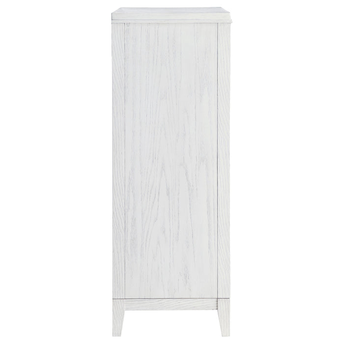 Marielle 5-drawer Bedroom Chest Distressed White