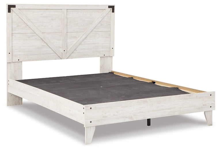 Ashley Express - Shawburn Queen Platform Bed with Dresser