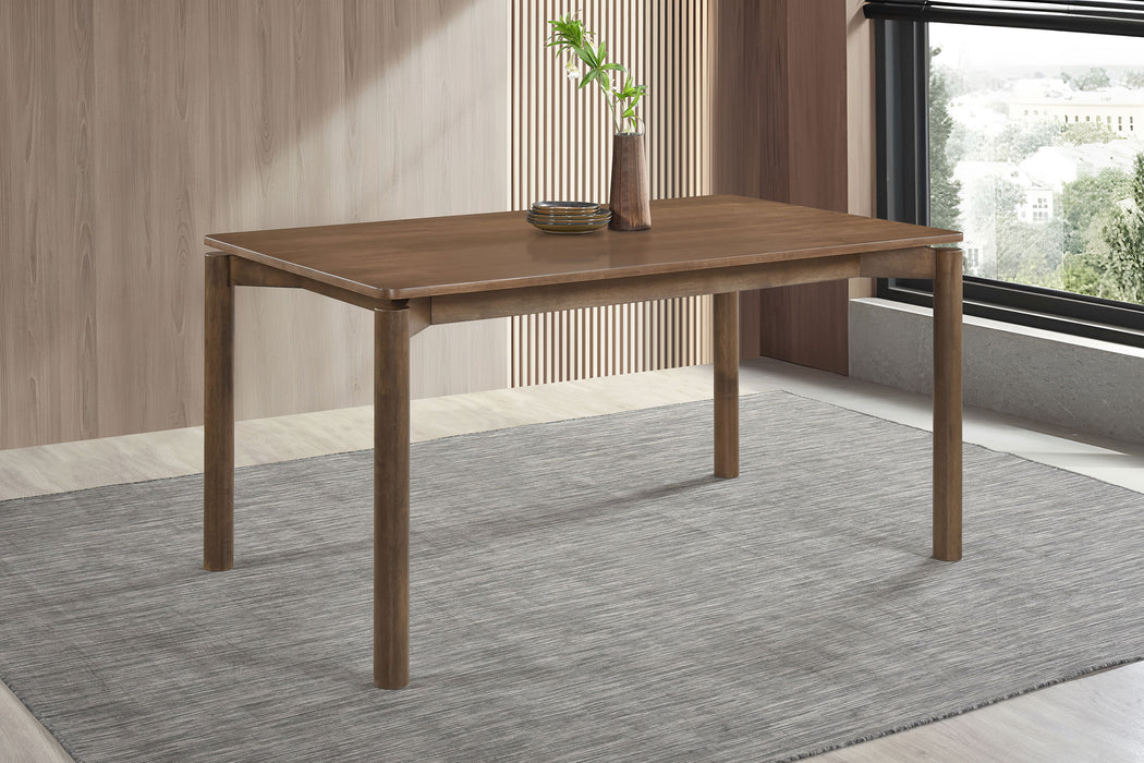 Parkridge 59-inch Rectangular Dining Table Natural Walnut