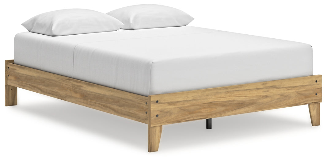 Ashley Express - Bermacy Queen Platform Bed with Dresser, Chest and 2 Nightstands