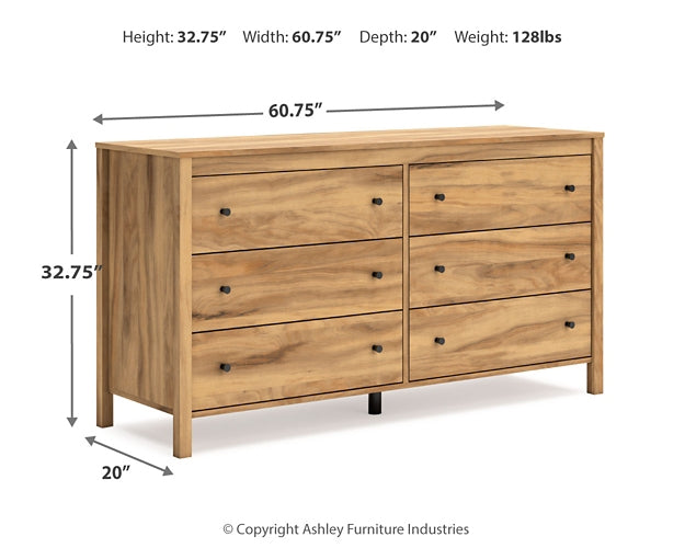 Ashley Express - Bermacy Queen Platform Bed with Dresser