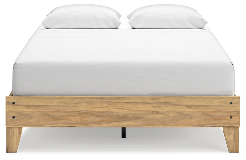 Ashley Express - Bermacy Queen Platform Bed with 2 Nightstands