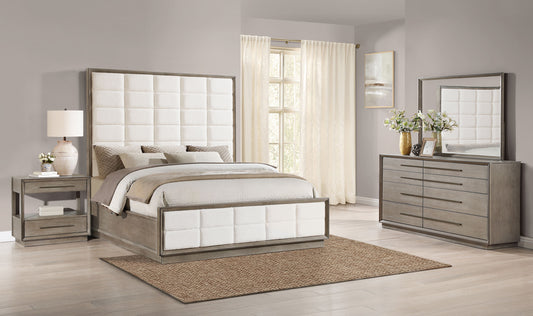 Durango 4-piece Queen Bedroom Set Washed Oak