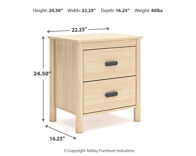 Ashley Express - Cabinella Queen Platform Panel Bed with Dresser and Nightstand