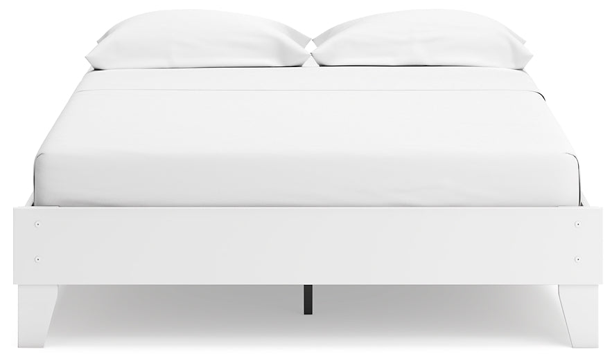 Ashley Express - Socalle Queen Platform Bed with Dresser