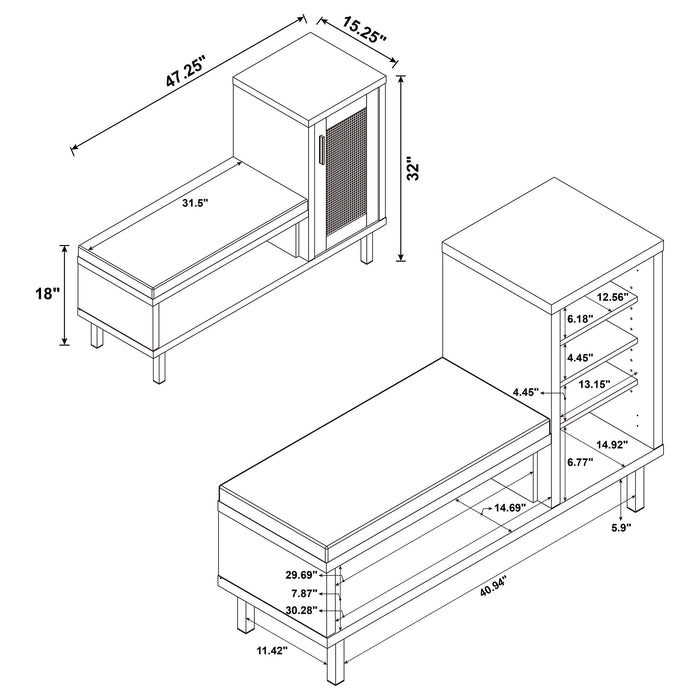 SHOE CABINET