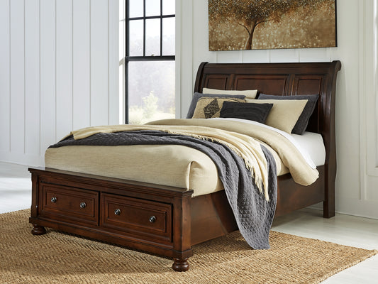 Porter Queen Sleigh Storage Bed