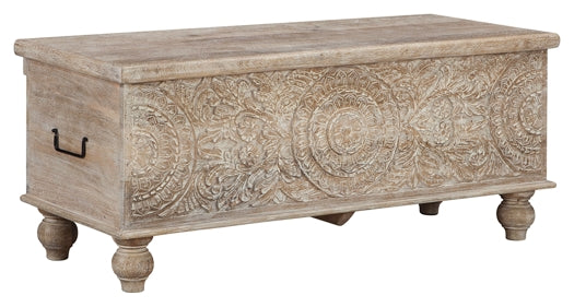 Ashley Express - Fossil Ridge Storage Bench