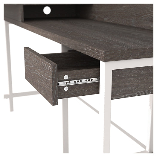 Ashley Express - Dorrinson L-Desk with Storage