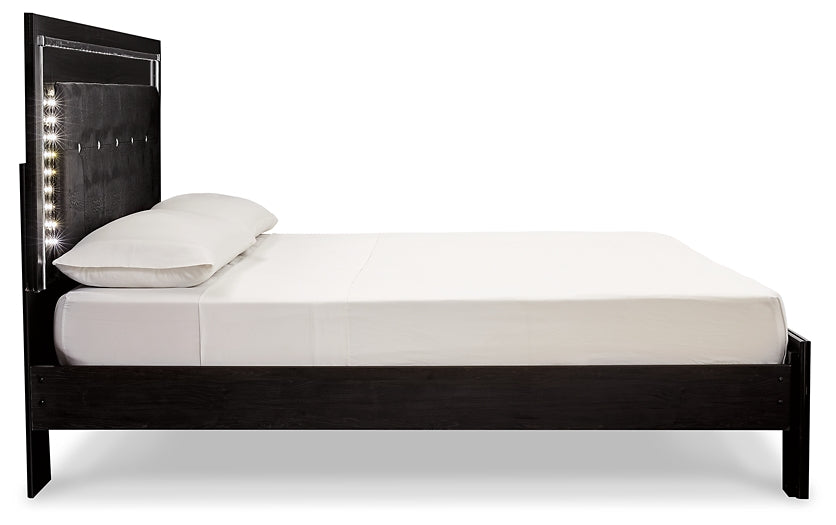 Kaydell  Upholstered Panel Bed With Storage