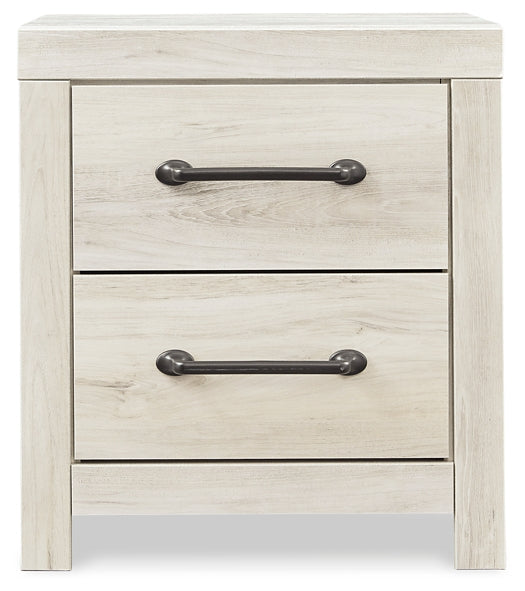 Cambeck  Panel Headboard With Mirrored Dresser, Chest And 2 Nightstands