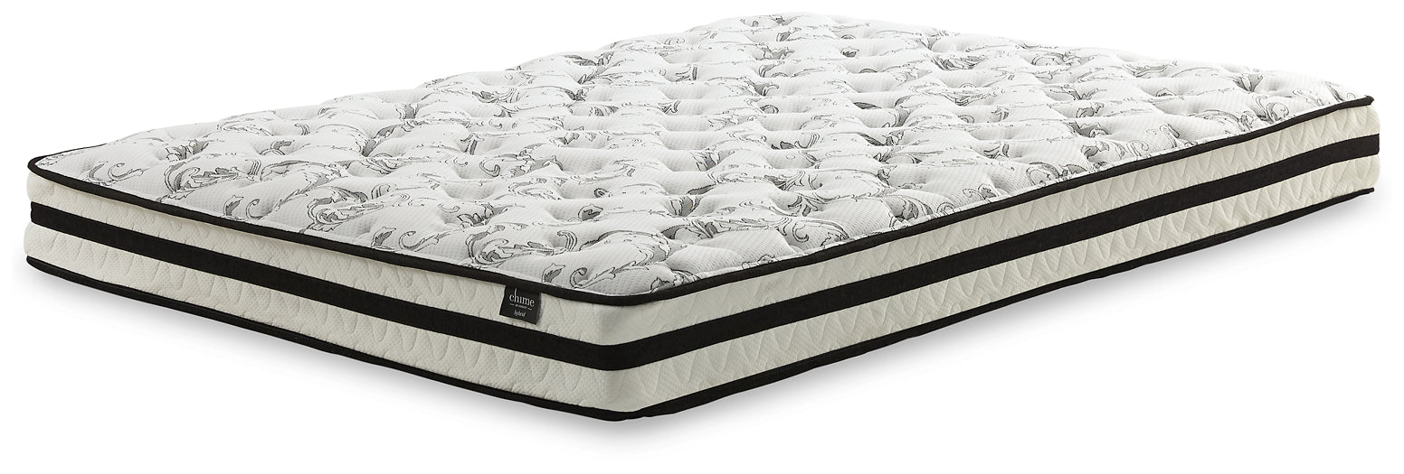 8 Inch Chime Innerspring Mattress with Foundation