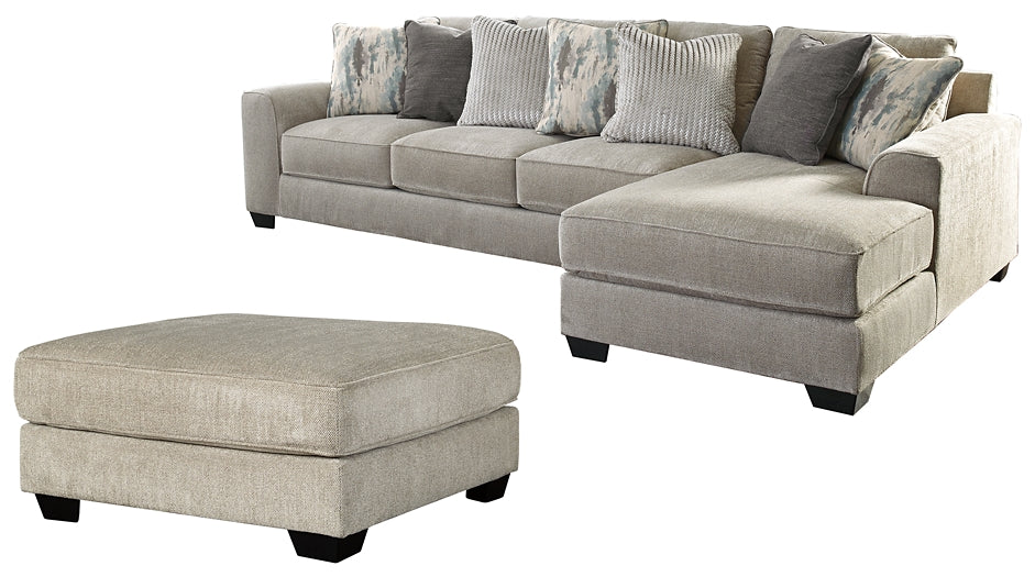 Ardsley 2-Piece Sectional with Ottoman