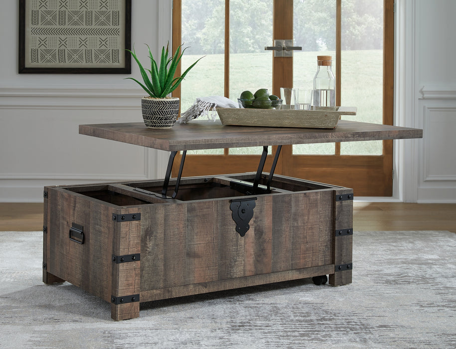 Ashley Express - Hollum Coffee Table with 2 End Tables