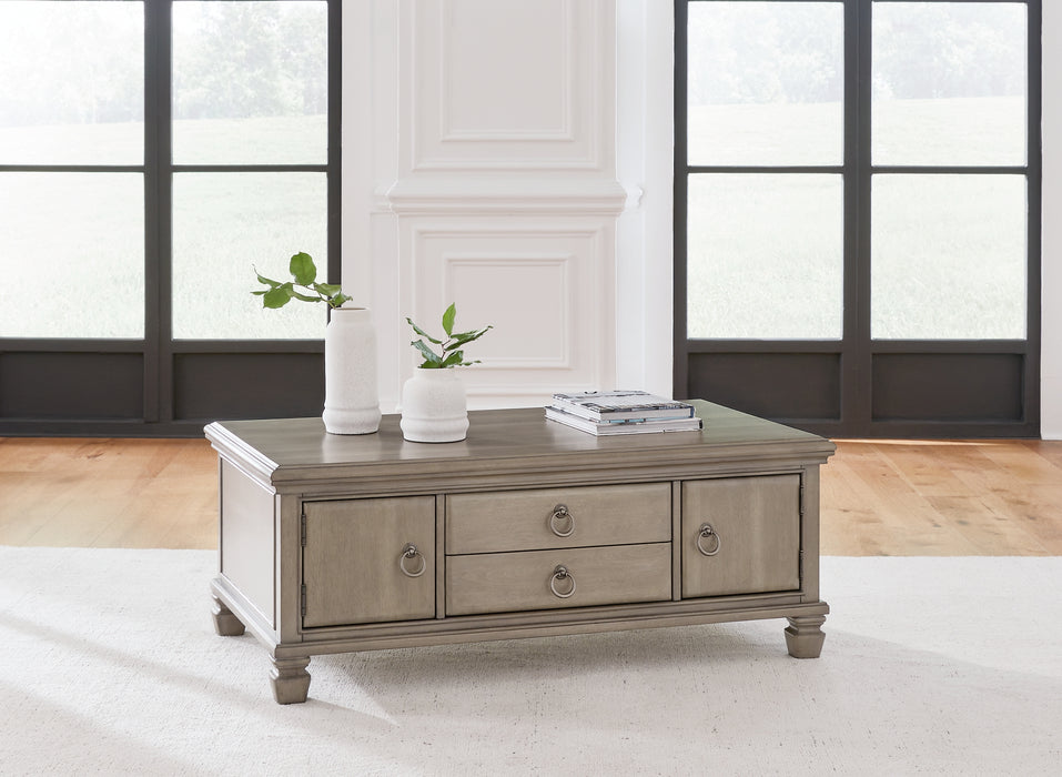 Ashley Express - Lexorne Rectangular Cocktail Table