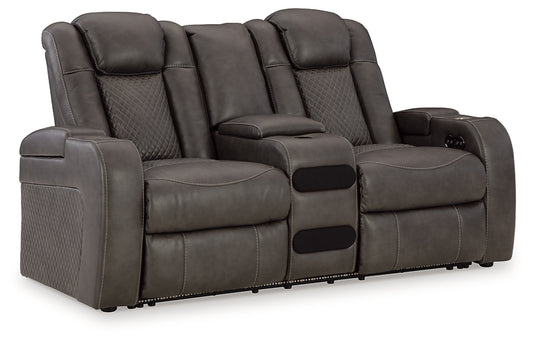 Fyne-Dyme PWR REC Loveseat/CON/ADJ HDRST