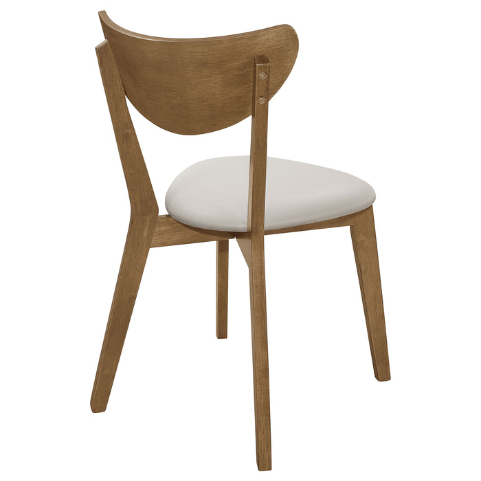 Kersey Wood Dining Side Chair Chestnut (Set of 2)