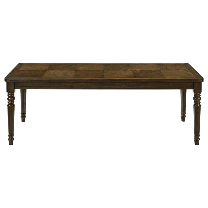 Willowbrook Rectangular 87-inch Wood Dining Table Chestnut