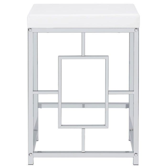 Jackson 5-piece Multipurpose Counter Height Table Set White