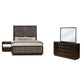 Durango 4-piece California King Bedroom Set Peppercorn