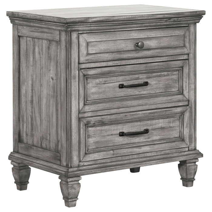 Avenue 5-piece Eastern King Bedroom Set Weathered Grey