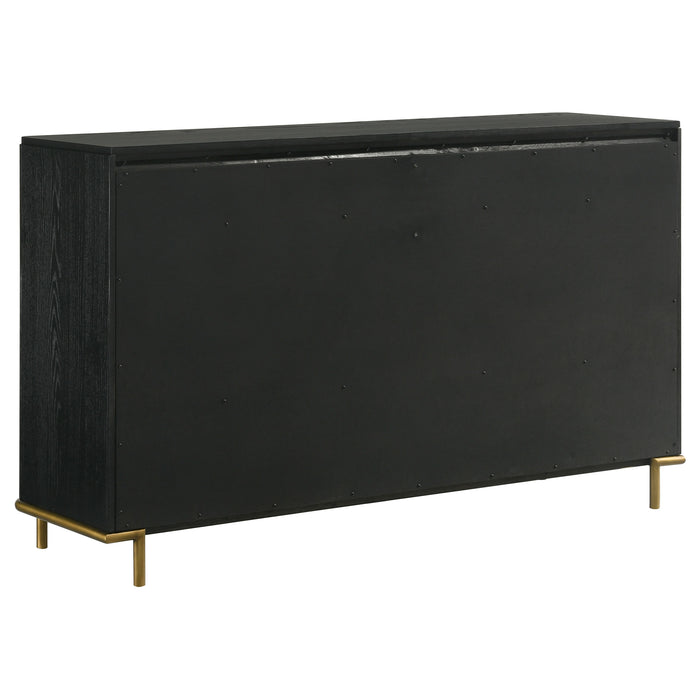 Arini 8-drawer Dresser Black