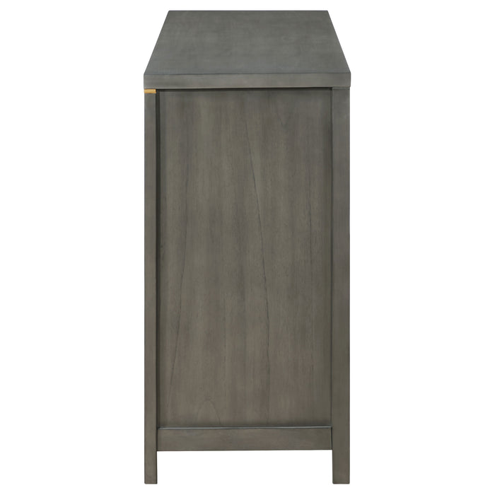 Kieran 6-drawer Dresser Grey