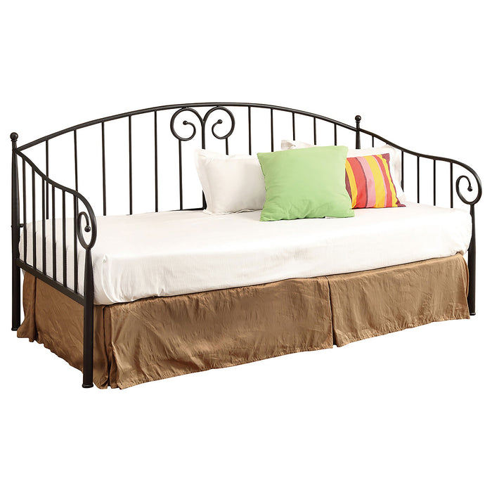 Grover Metal Twin Daybed Black