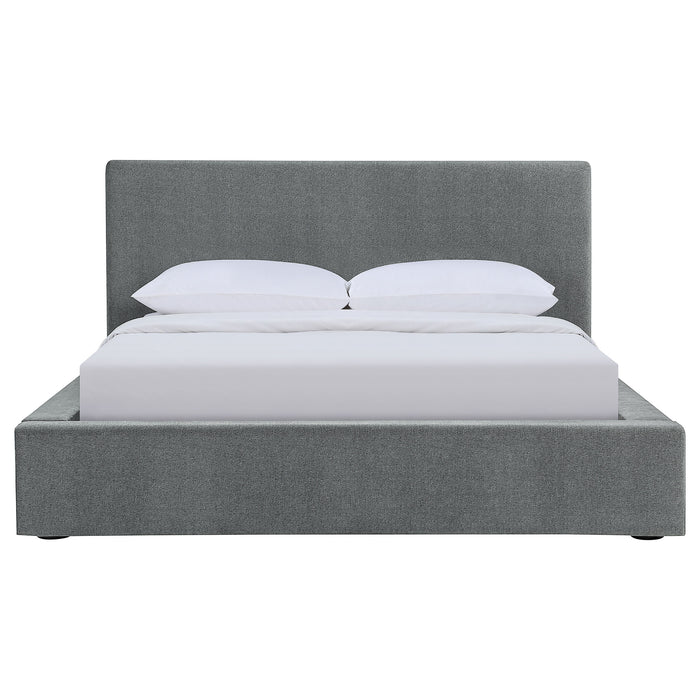 Gregory Upholstered Full Panel Bed Graphite