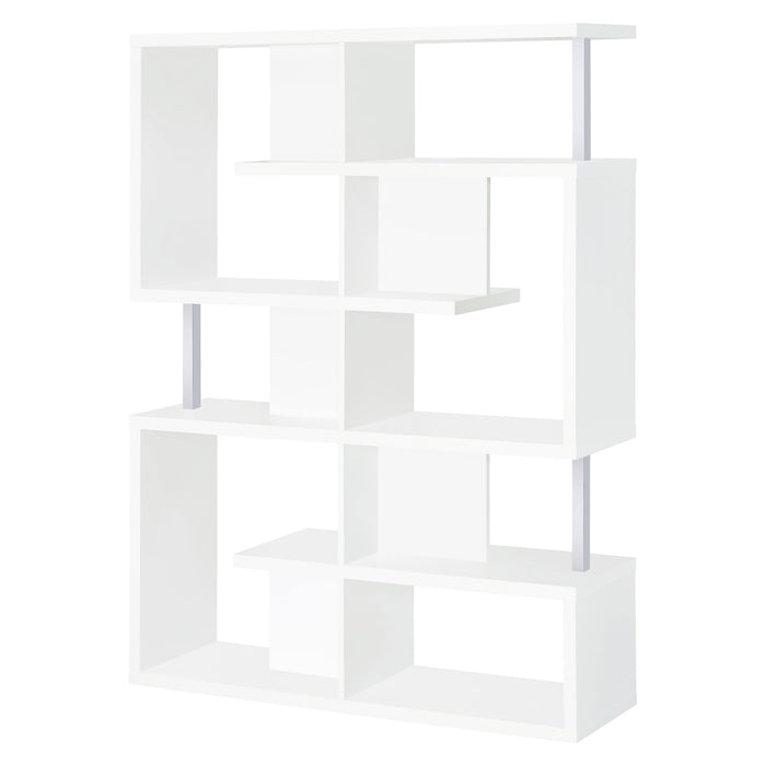 Hoover 63-inch 5-shelf Bookshelf White